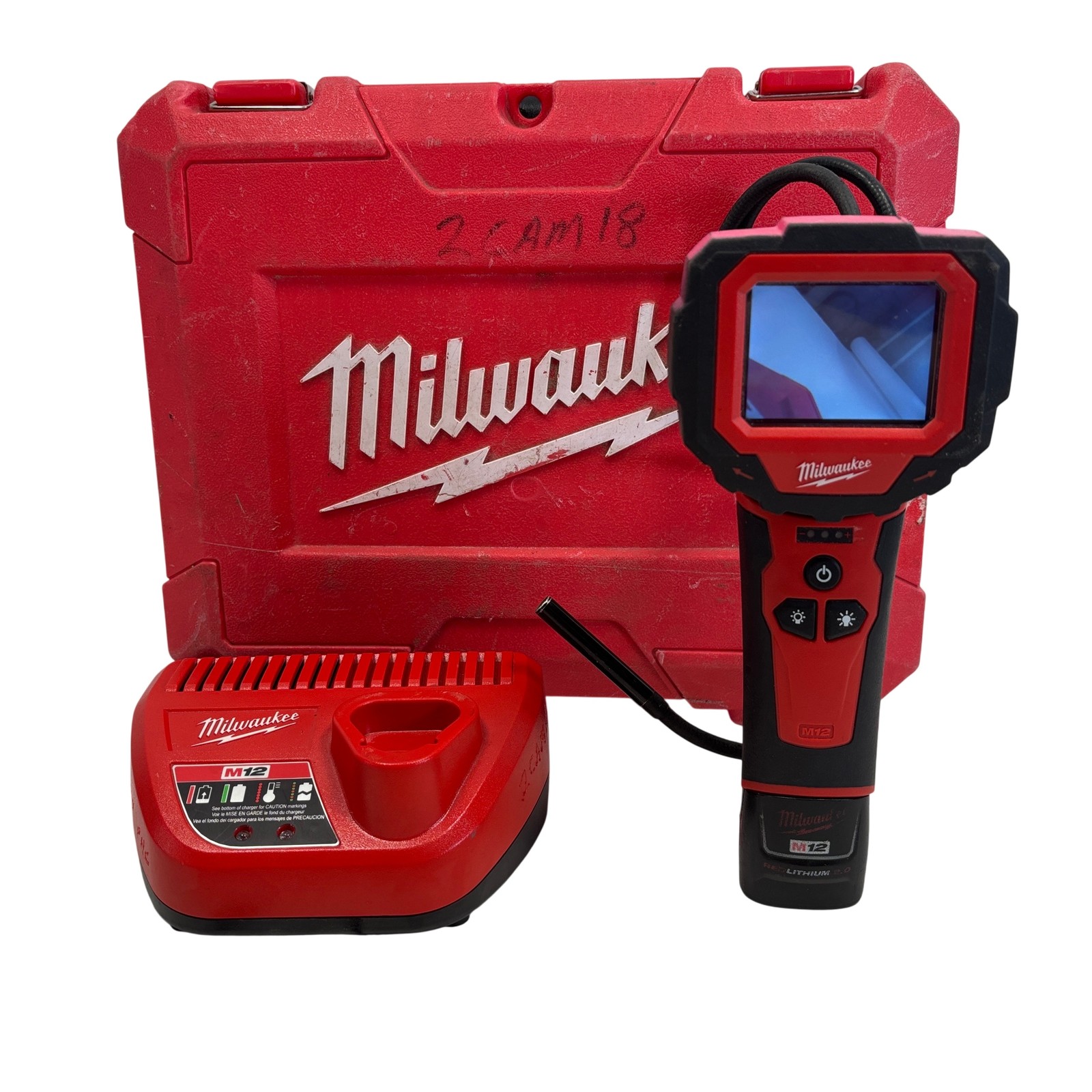 Milwaukee 2313-20 12V Cordless M-SPECTOR 360 Rotating Inspection Scope Camera