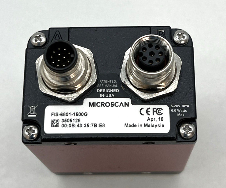 Microscan QX Hawk Smart Camera FIS-6801-1500G