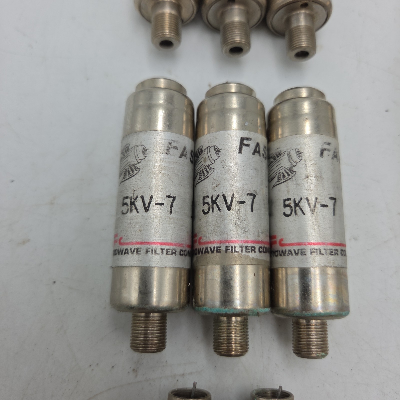 Mixed Lot Of 12 In-line Coaxial Filters