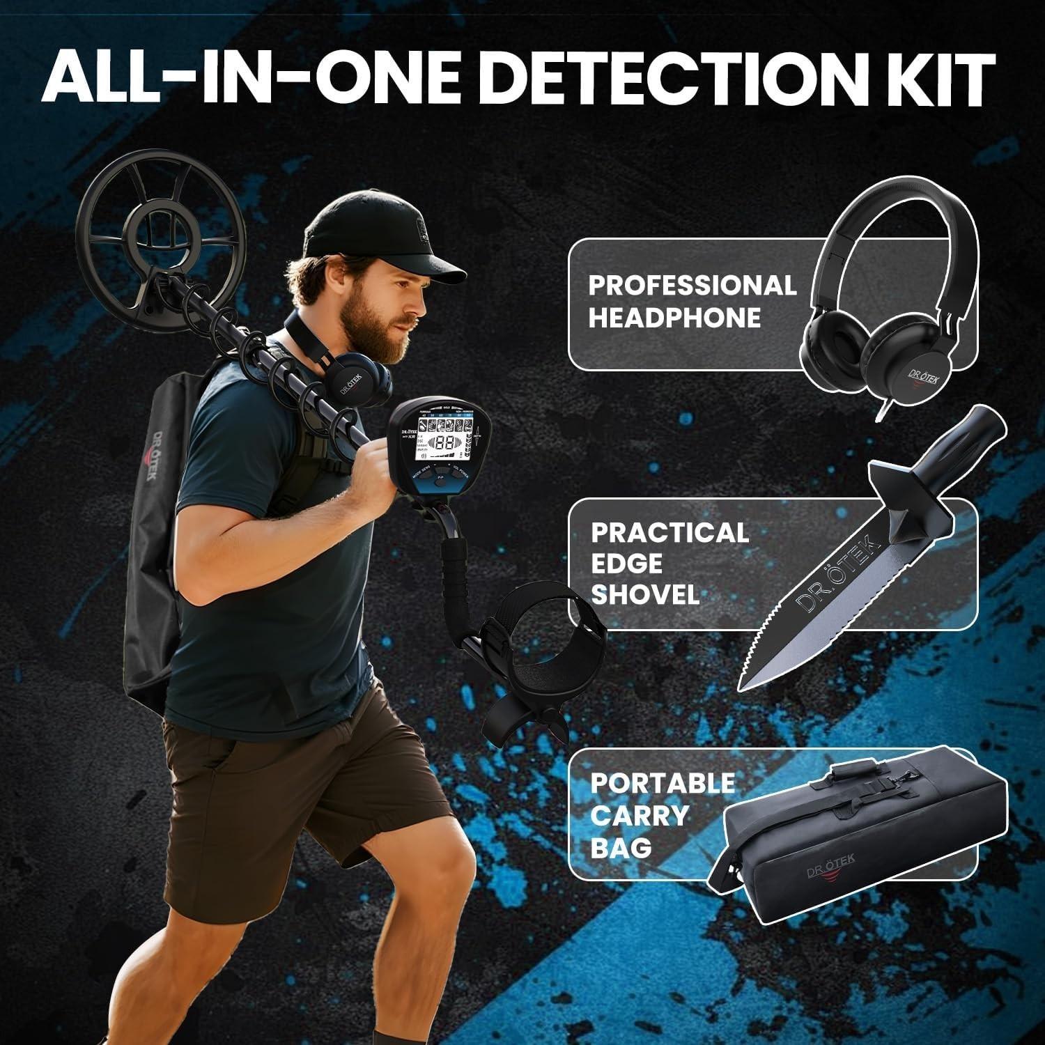 Metal Detector for Adults with Beginner Friendly Design
