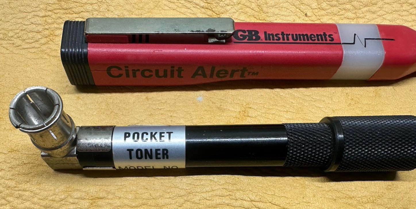 Electric Test Tools Lot – V. Detector, Circuit Breaker Finder, Multimeter, Toner