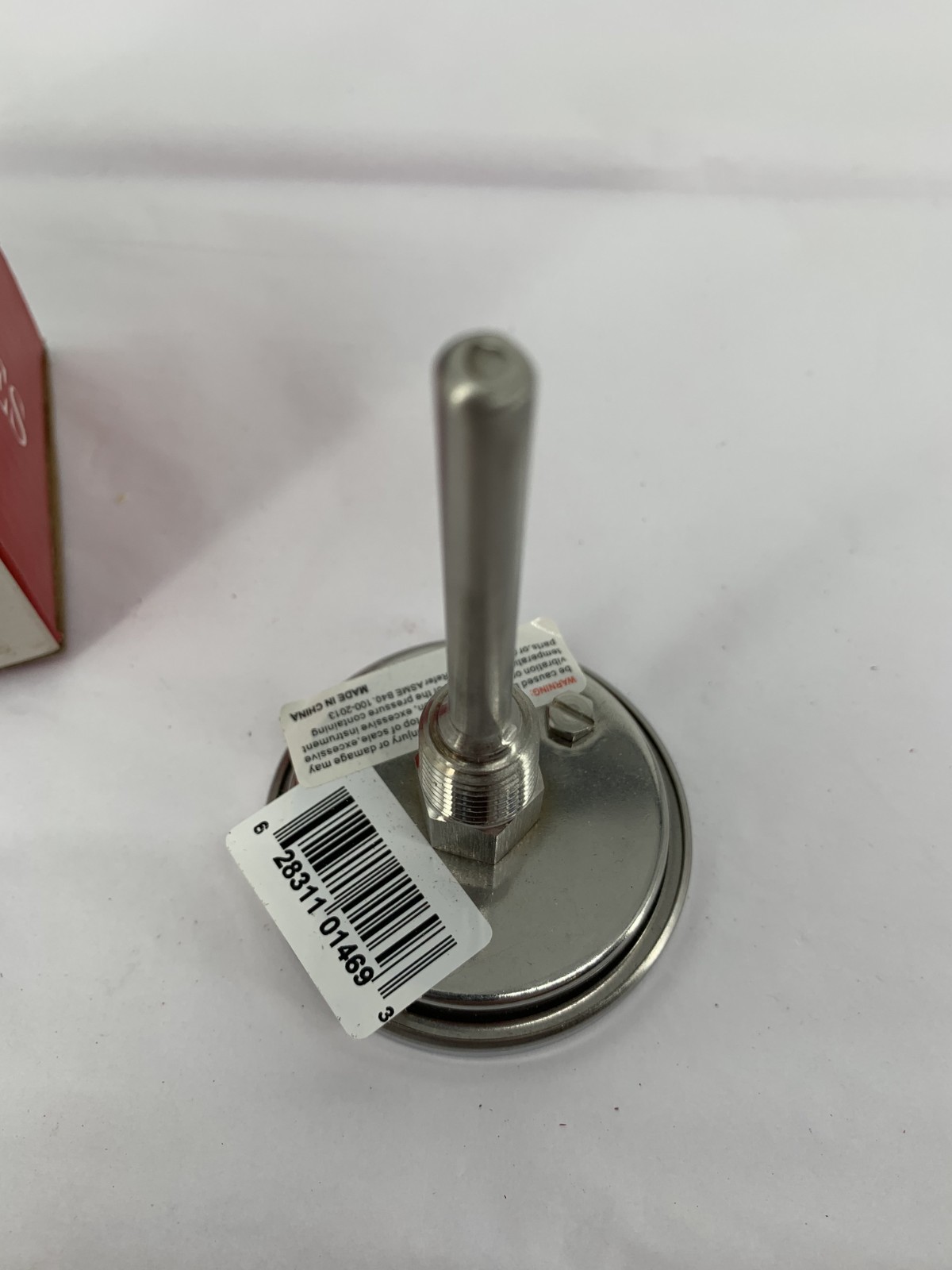 Winters TBM20025B8 Bi-Metal Thermometer 2″ TBM w/2.5″ Stem 0-250F & -20-120C