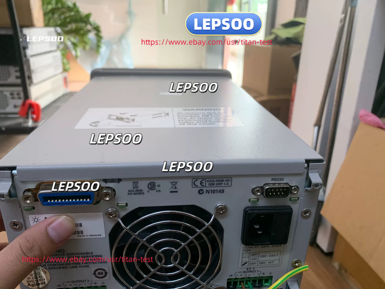 Keysight E3646A: 0-8V, 0-3A/0-20V, 1.5A DC Power Supply good..&