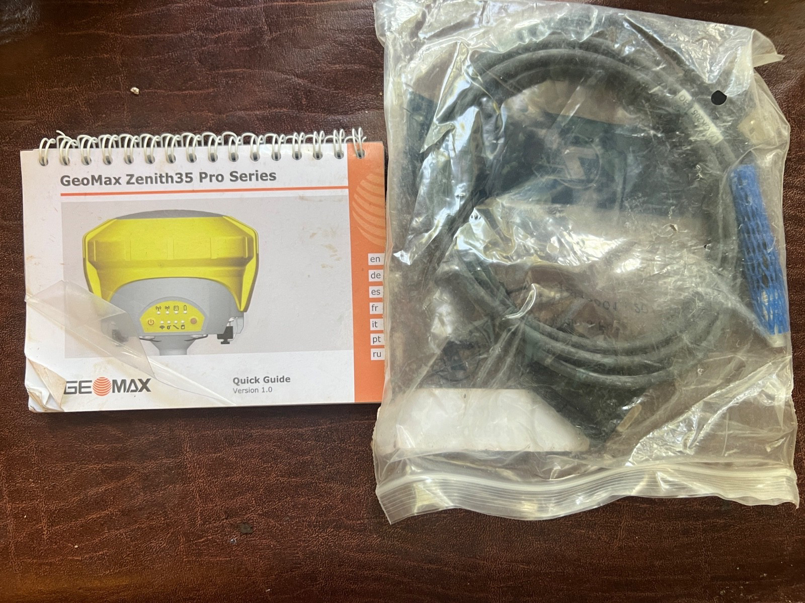 GeoMax Zenith 35 Pro Base and Rover GSM-UHF and Carlson Surveyor 2 Controller