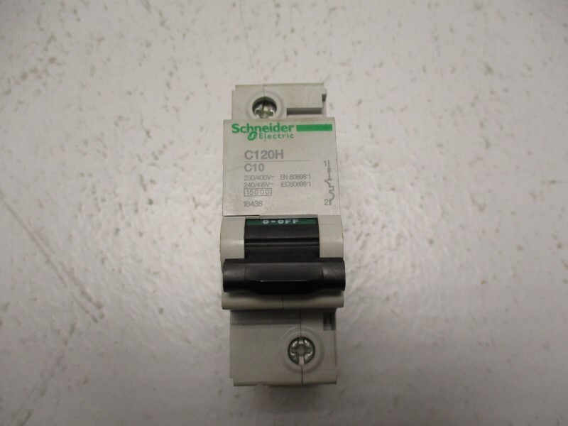 SCHNEIDER ELECTRIC 18438 C120H-C10 10A 230/415V UNMP