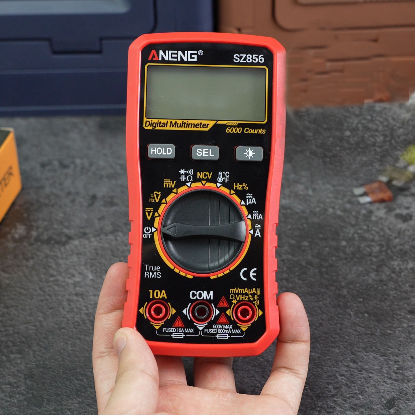 ANENG Digital Multimeter True RMS 6000 Counts Auto Ranging AC DC Voltage Tester