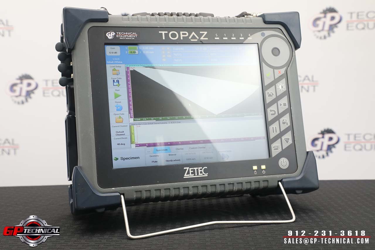 Zetec Topaz 32:128PR Phased Array Flaw Detector – Olympus Waygate Sonatest NDT