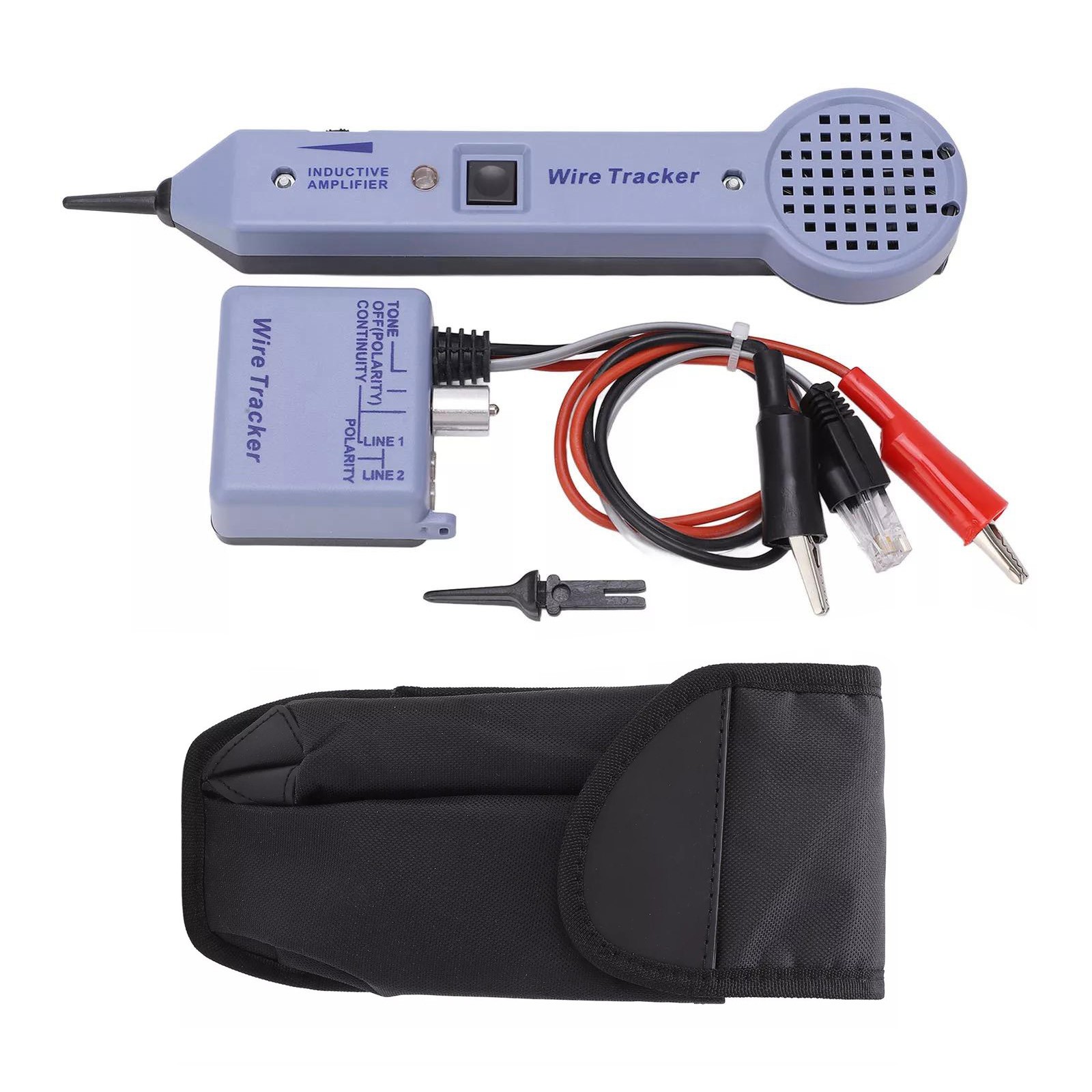 New Tone Generator Set Wire Tracer Kit Features LED Indicator Proximity Lighting