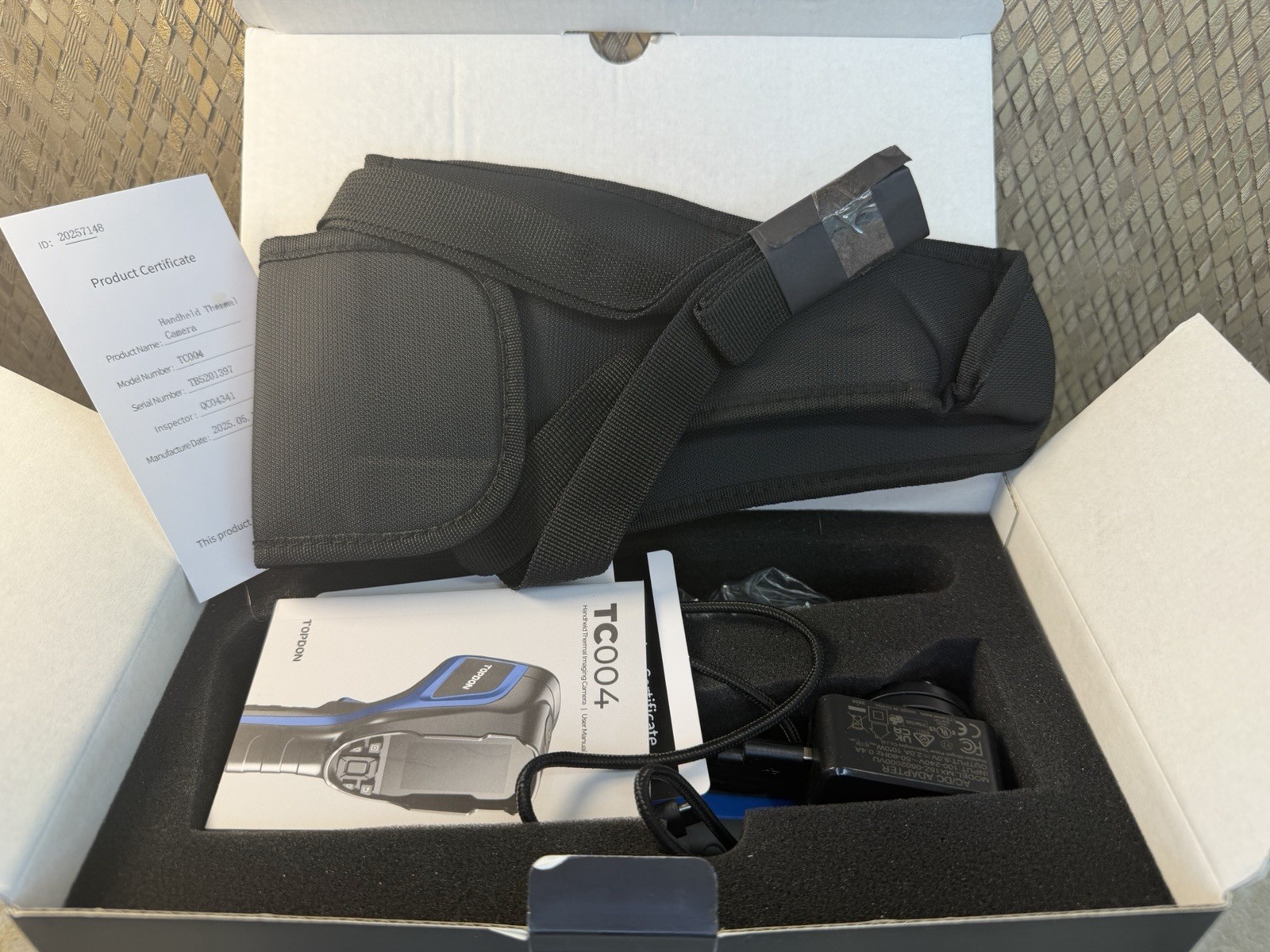 TOPDON TC004 Handheld Thermal Imaging Camera High 256×192 IR Resolution New