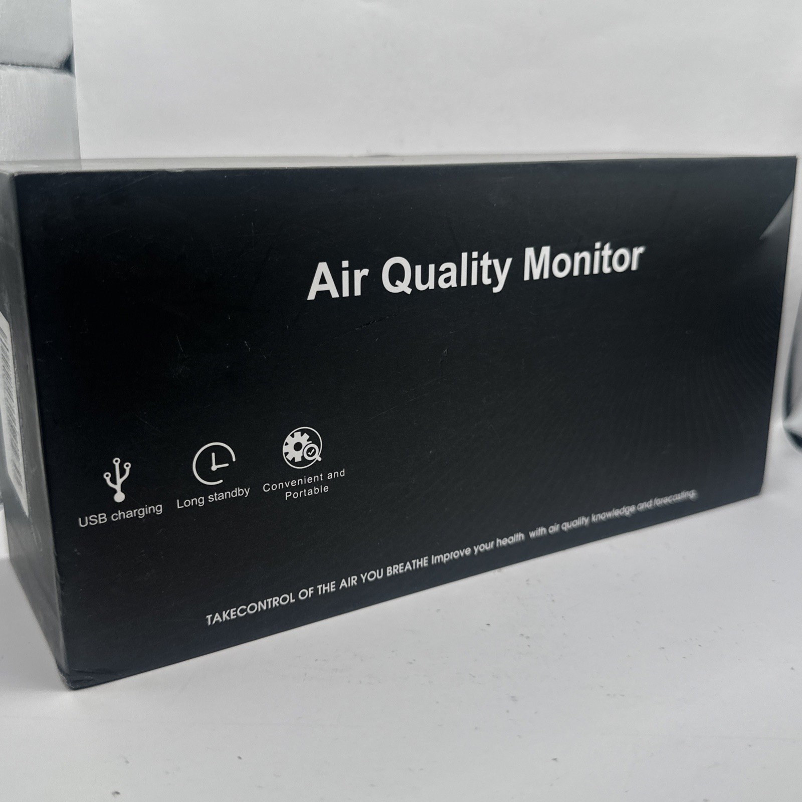 12 in 1 Air Quality Monitor Indoor Easy Calibration Air Quality Meter 9″ W-2