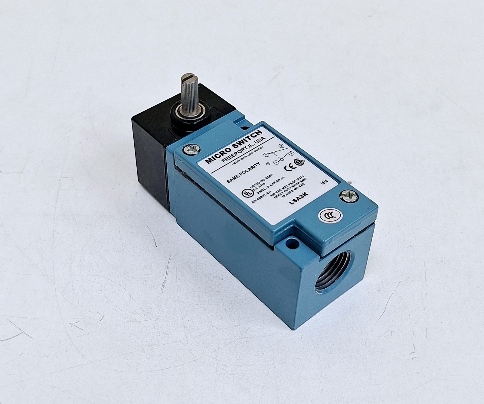 Honeywell Micro Switch LSA3K Heavy Duty Limit Switch 600VAC
