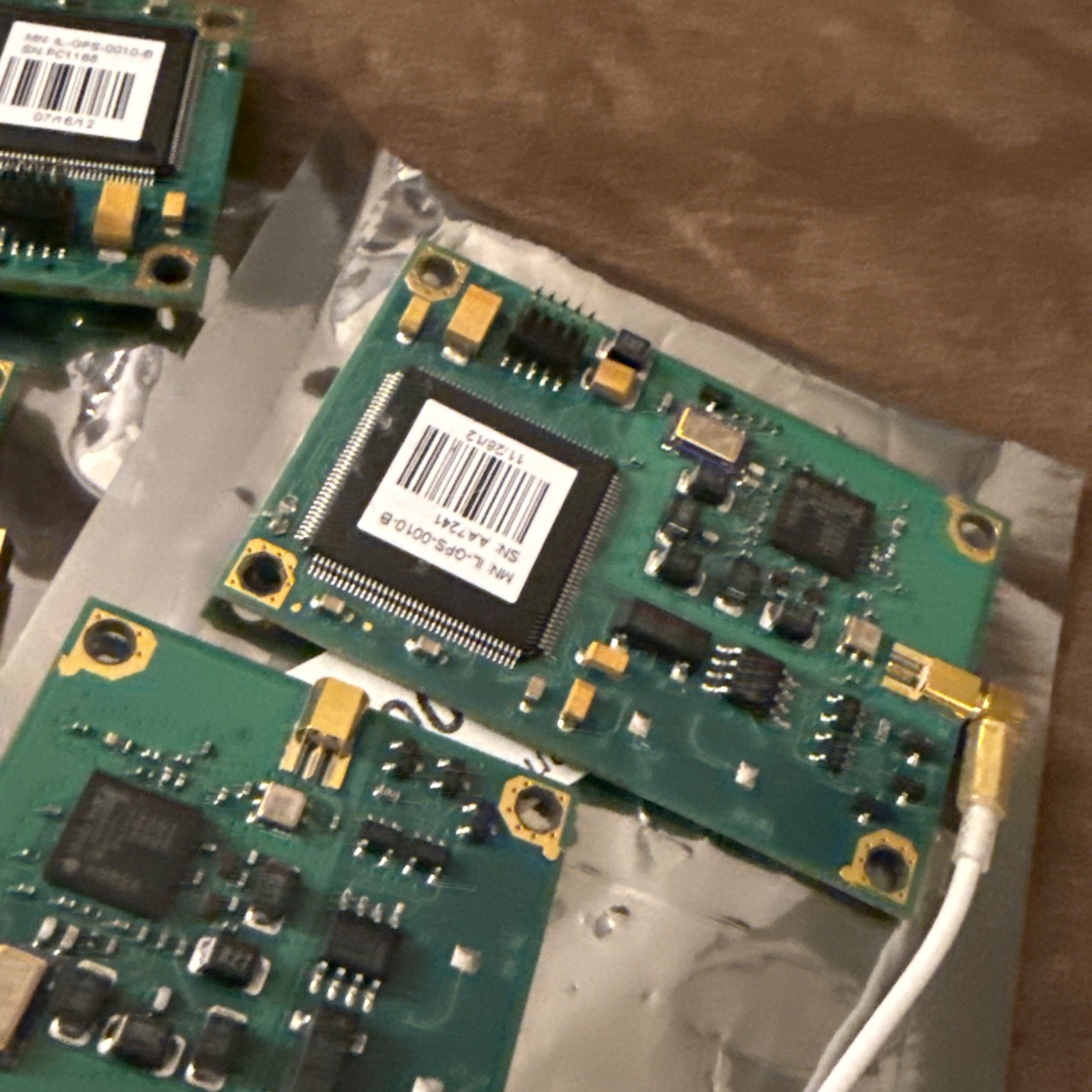 Lot Of Five (5) GPS Receivers Symmetricom Replacement GPS IL-GPS-0010-B