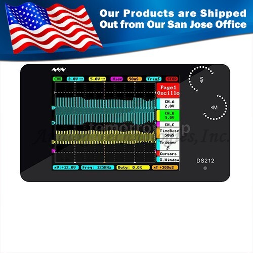 212 ARM STM32 DSO212 Touch Nano Handheld Digital Storage Oscilloscope BRAND NEW