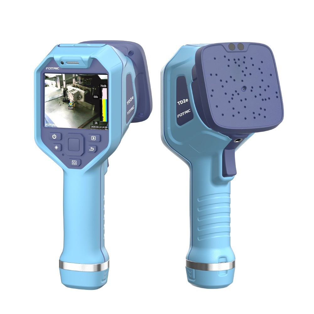 FOTRIC TD2e Acoustic Imaging Camera Gas Leak Detector PD Noise Source Locator