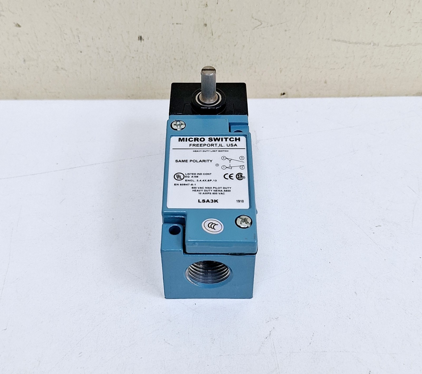 Honeywell Micro Switch LSA3K Heavy Duty Limit Switch 600VAC