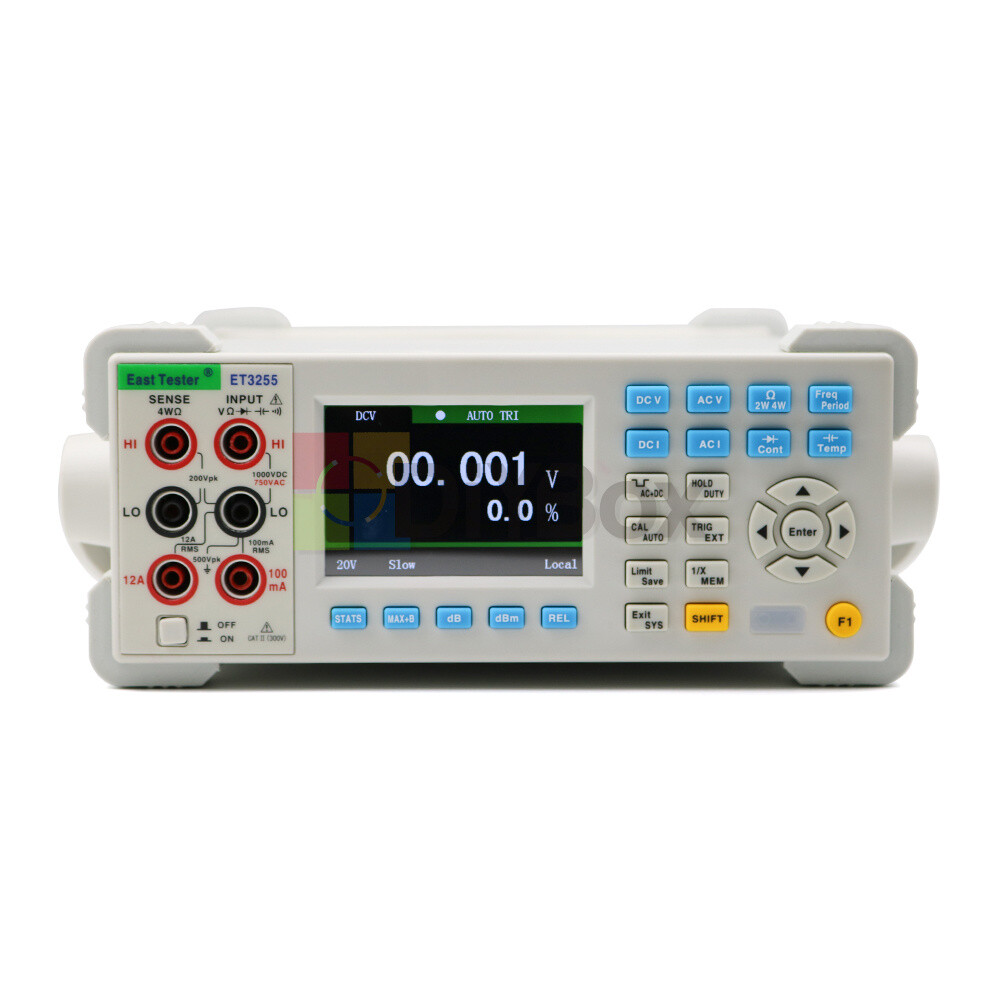 ET3240 ET3255 3.5in Screen TFT LCD USB RMS Digital Multimeter Tester 4½ 5½ Digit