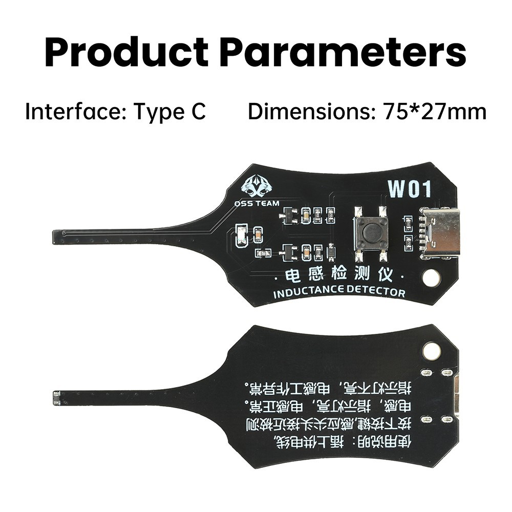 Universal Inductance Tester W01 Inductor Detectors With Compactly Construction
