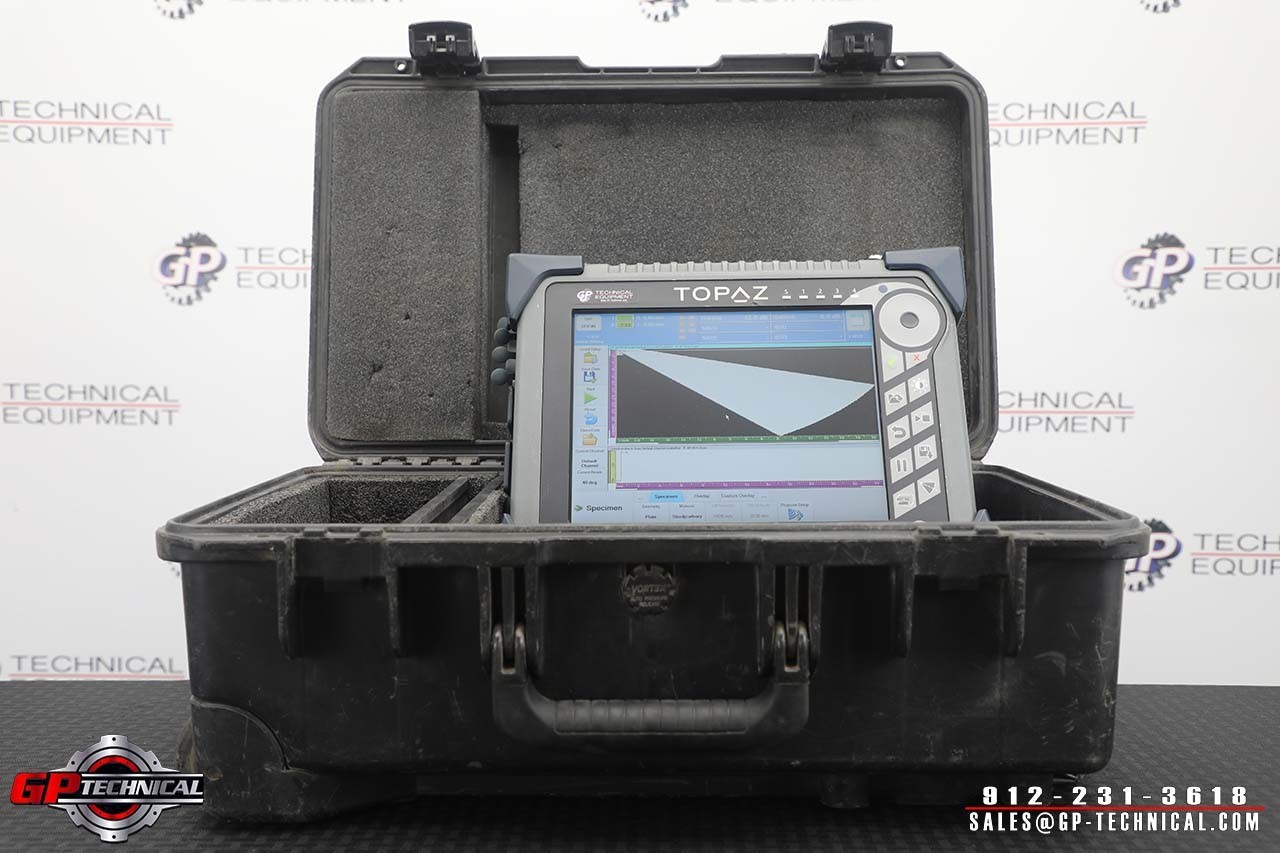 Zetec Topaz 32:128PR Phased Array Flaw Detector – Olympus Waygate Sonatest NDT