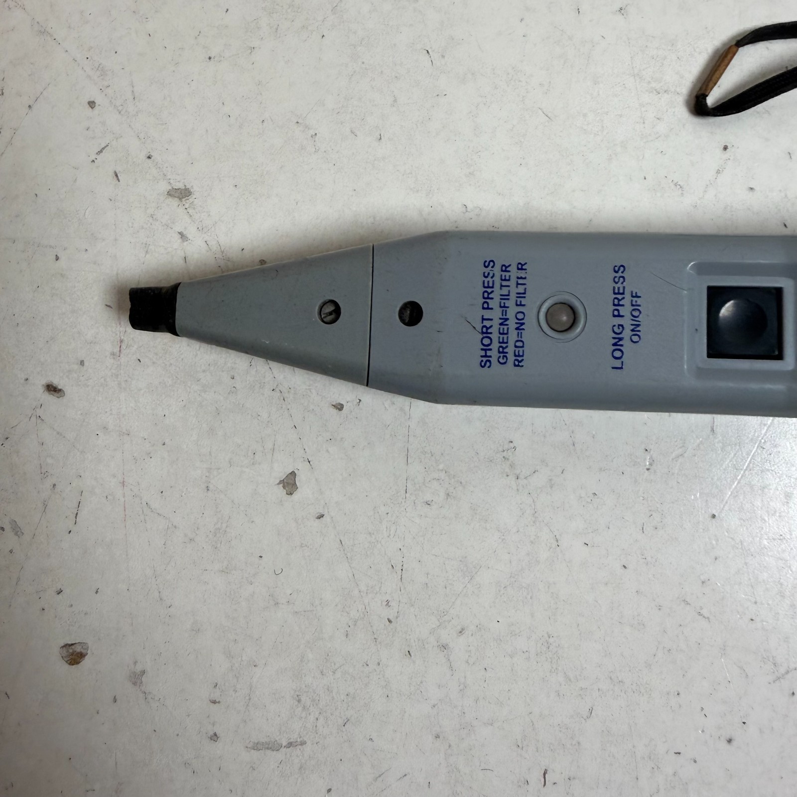Tempo 200FP Blue Ergonomic 3.5mm Headphone Jack Filtered Tone Pair Tracing Probe