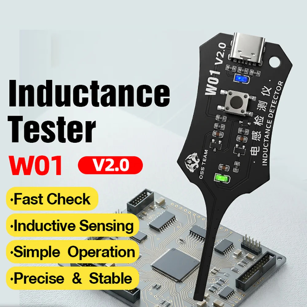 Universal Inductance Tester W01 Inductor Detectors With Compactly Construction