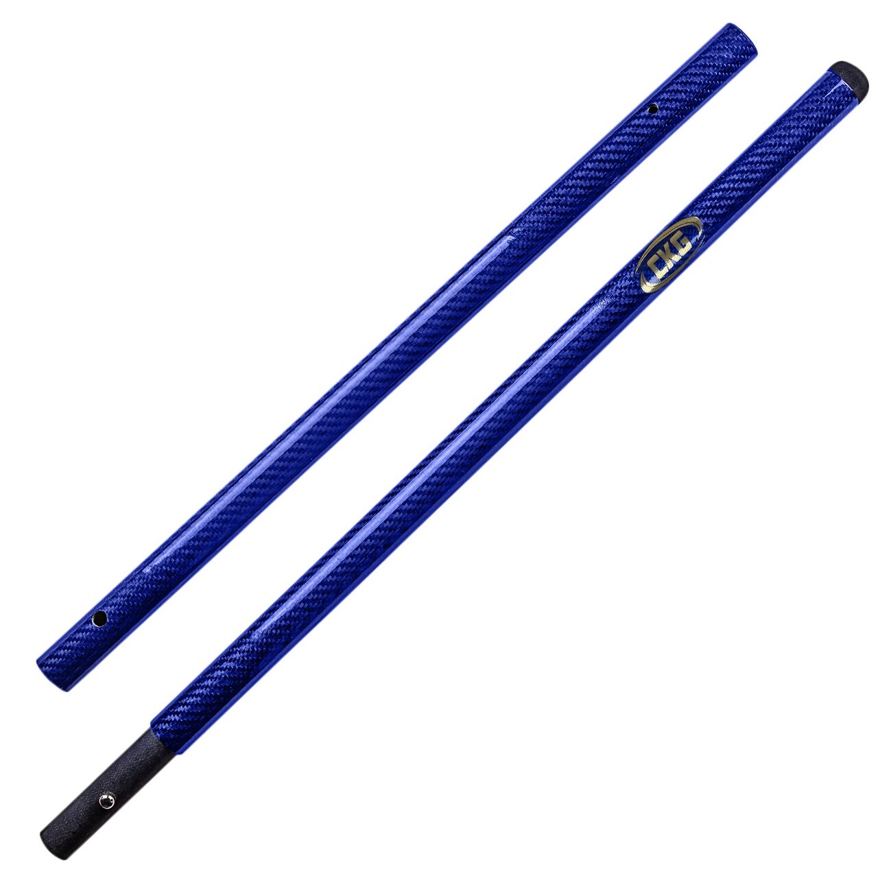 CKG 3K Carbon Fiber Travel Sand Scoop Shovel Handle Universal Pole Blue