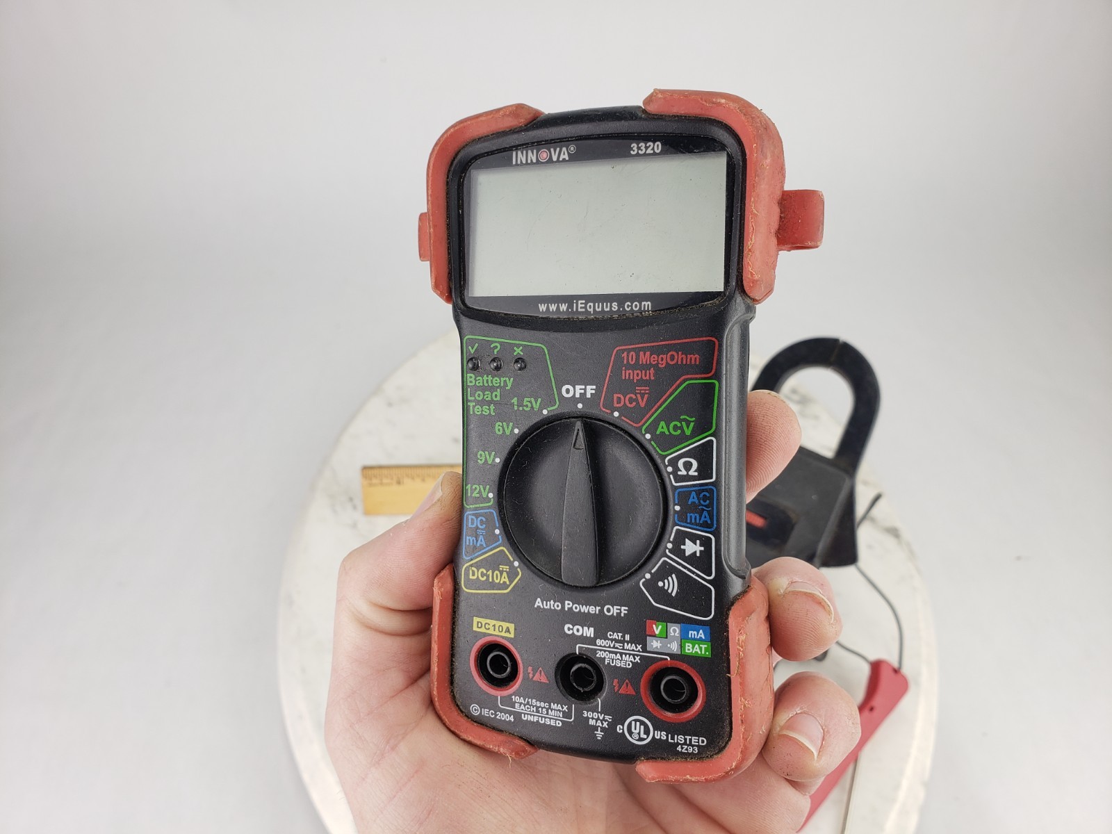 3x Digital Multimeter – Innova 3320 GVT-92 Snap-8 SPR-300 Auto-Range Test Leads