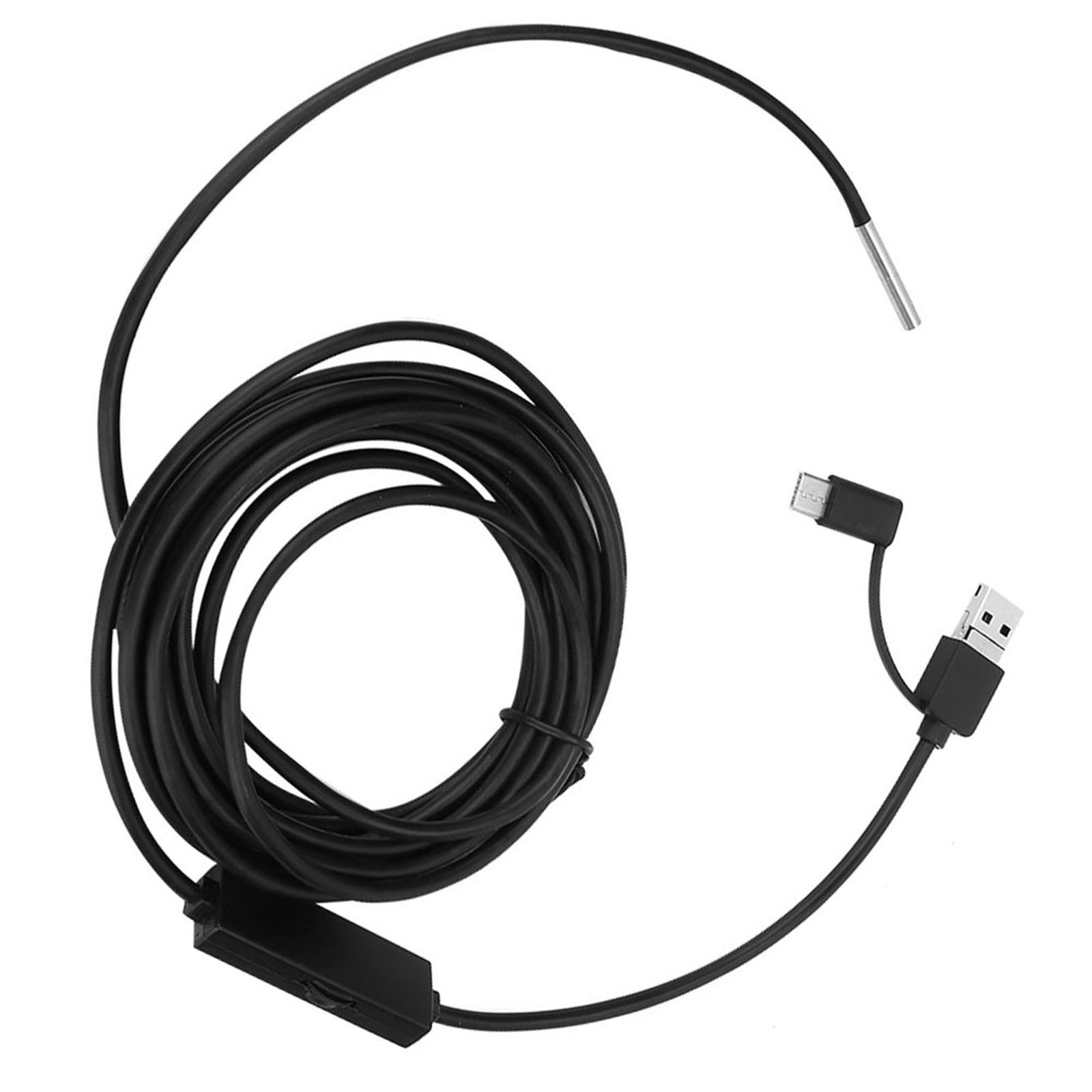 (3.5m Cable)3 In 1 For TypeC Mobile Phone 3.9mm Lens High Definition