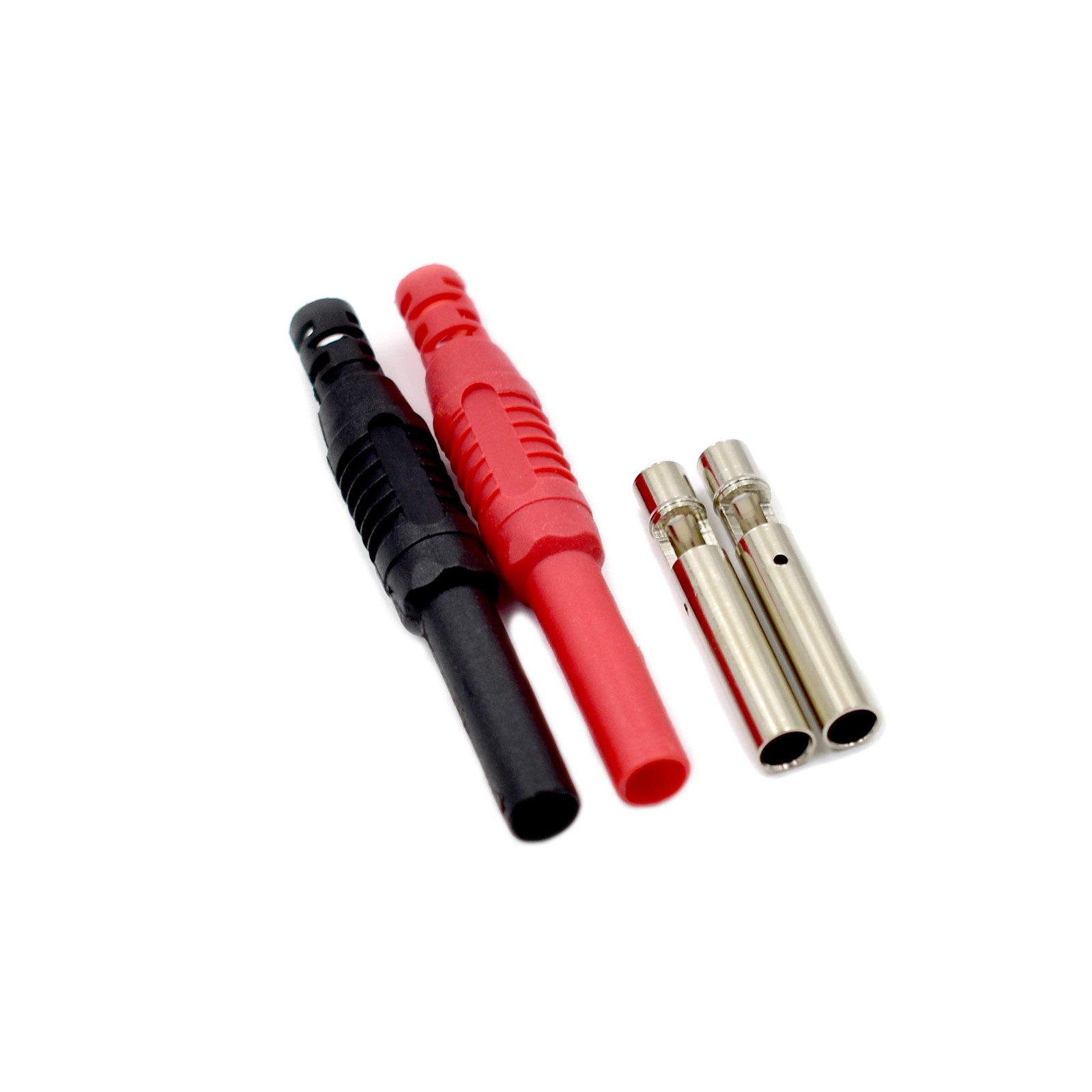 2Pcs Multimeter Test Lead Extension Male to Female Connector 4Mm Banana Plug to