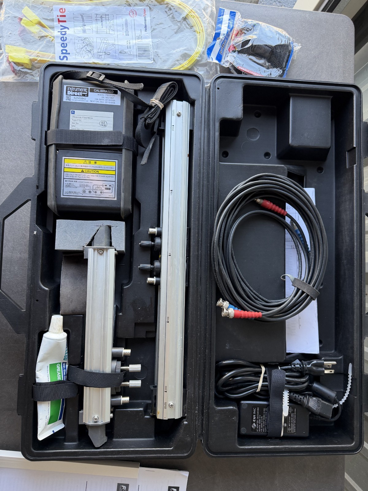 Fuji Electric Portaflow (FSC 101) Ultrasonic Flow Meter