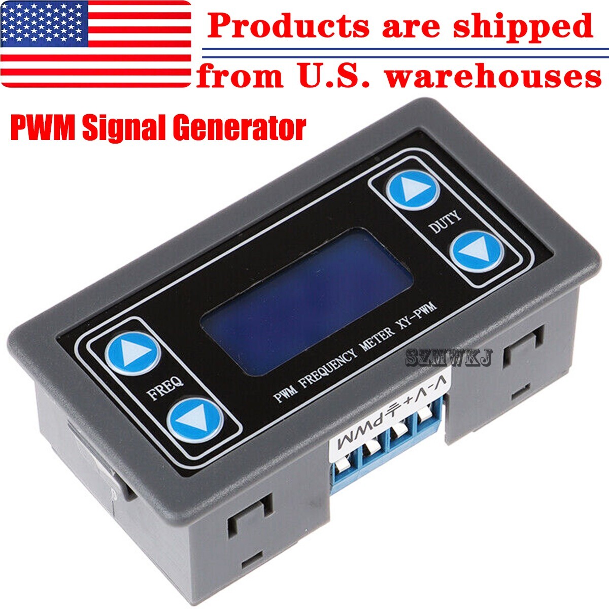 PWM Signal Generator DC 3.3V-30V 1Hz~150KHz Adjustable PWM Pulse Frequency Cycle