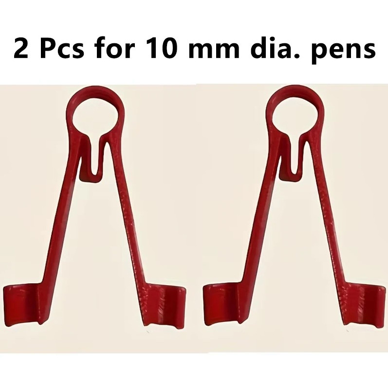 2pcs 3D-printed Multimeter Probe Holder 8mm/10mm One-Handed Electrician Tool