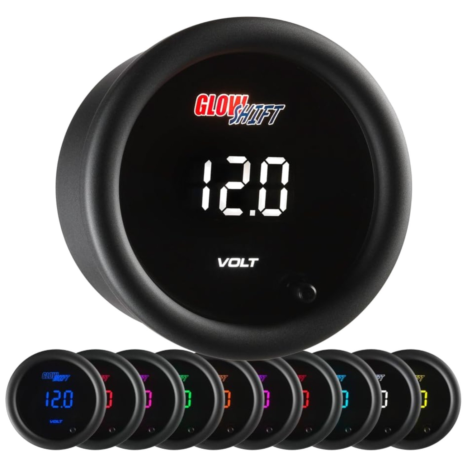 Multi-Color LED Display Voltmeter – 10 Modes