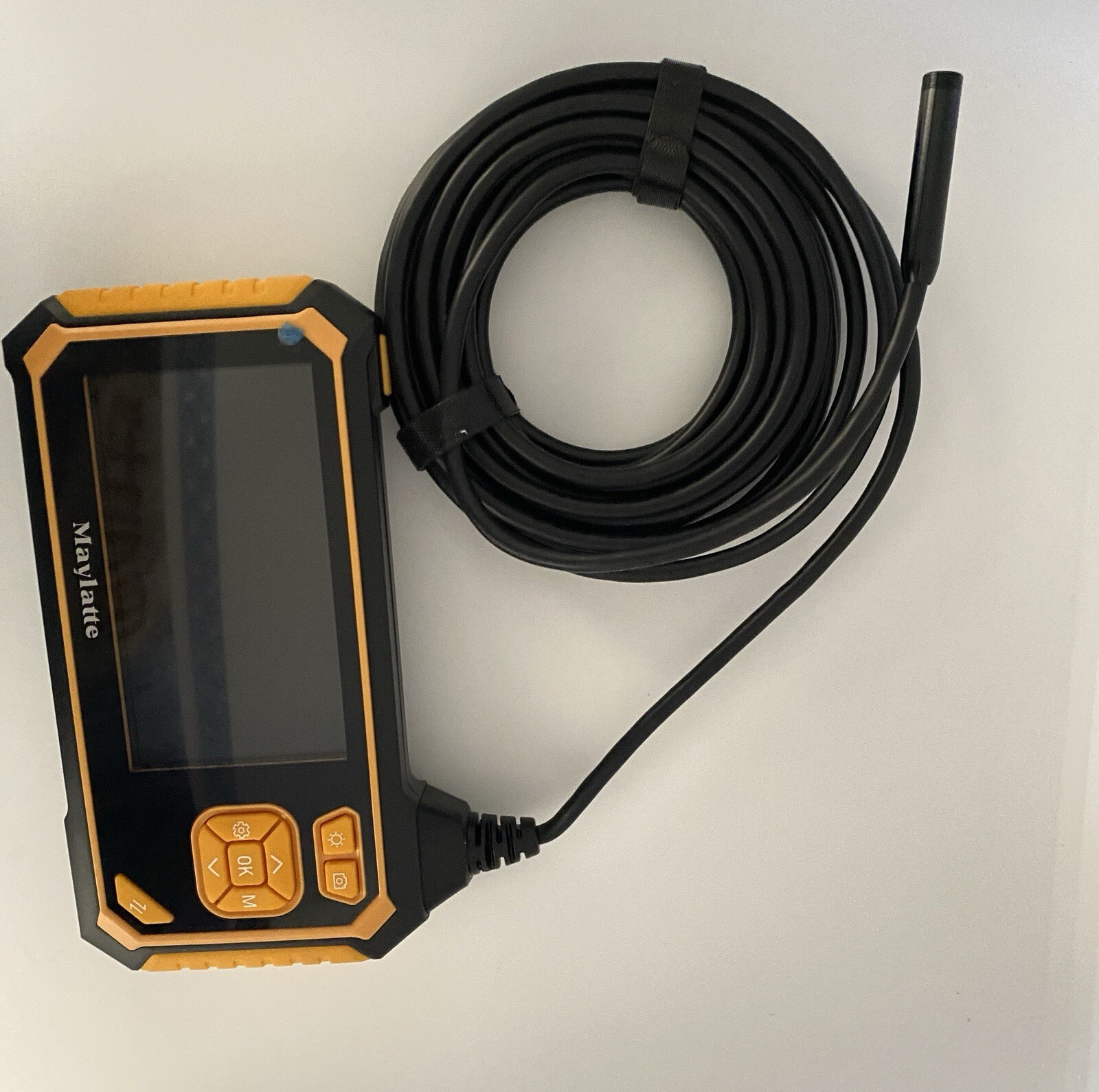 4.3-inch LCD Color Endoscope, 8mm 1080P Waterproof Inspection Camera，16.5 ft