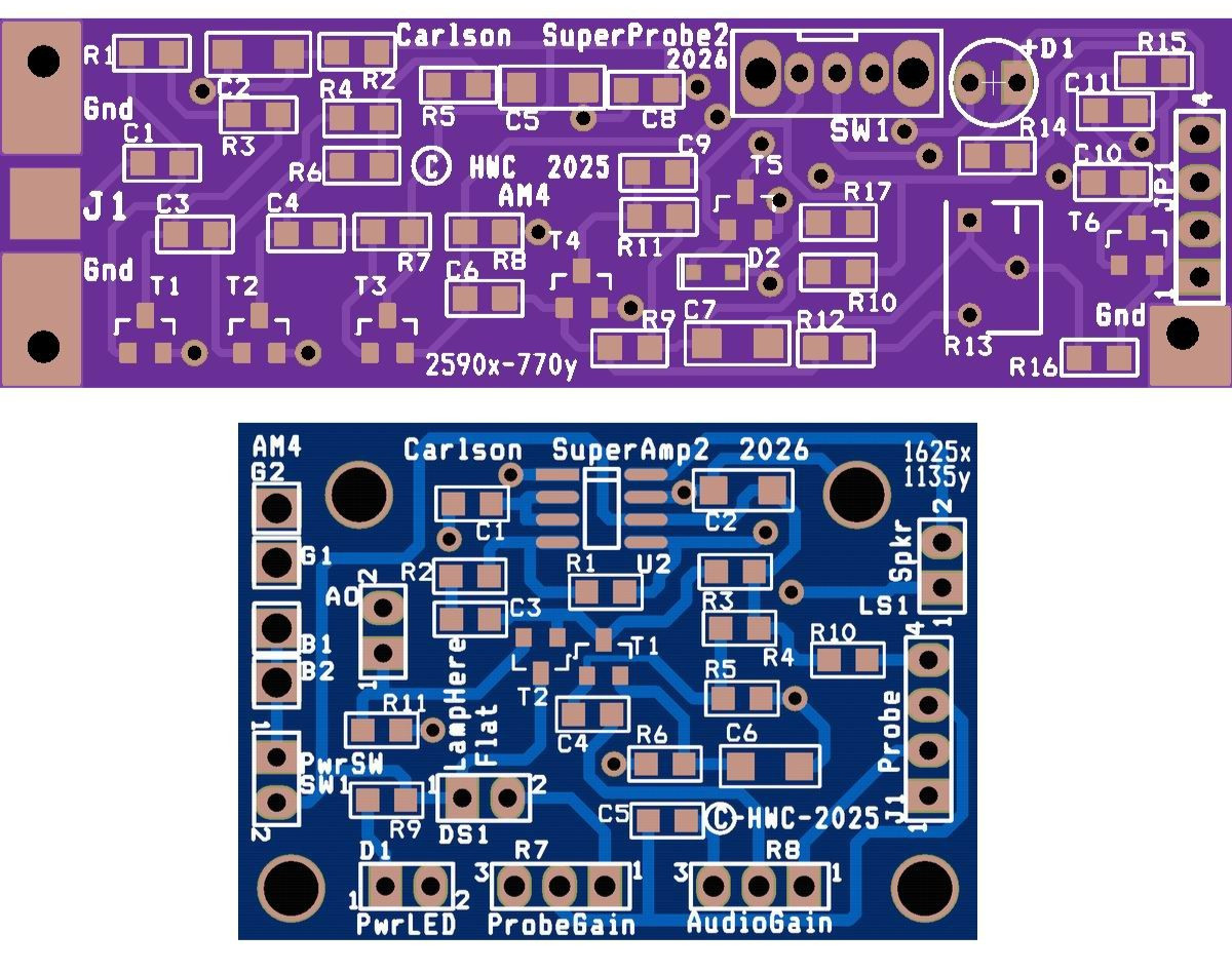 New Mr Carlson’s Super Probe From YouTube with SS Probe Kit MK3 2 PCB DIY SMD