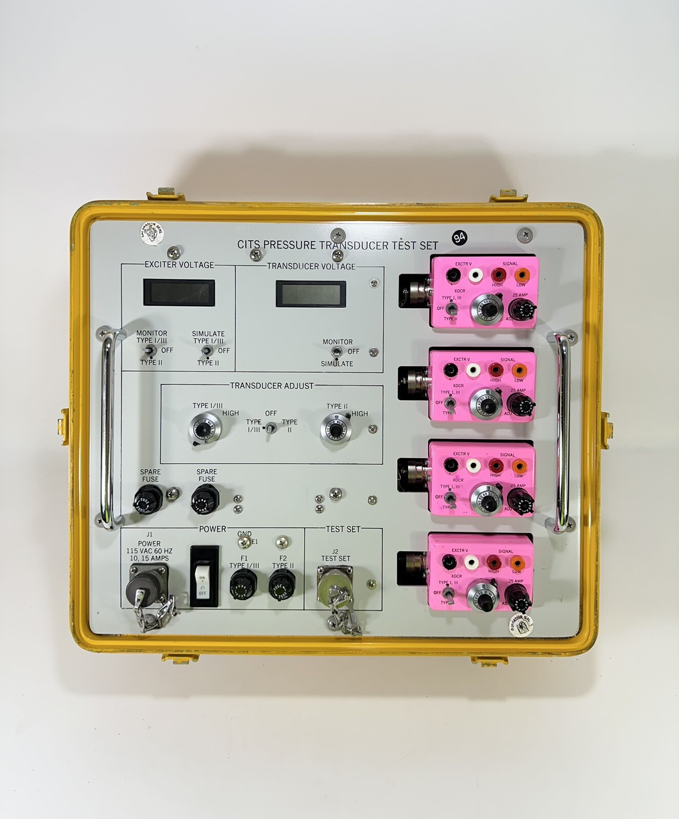NAAO Rockwell Airplane Central Integrated Test System with Pressure Transducer