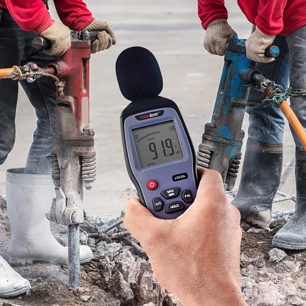 ennoLogic Decibel Meter and Recorder eS528L with Updated 2023 Software – Digital