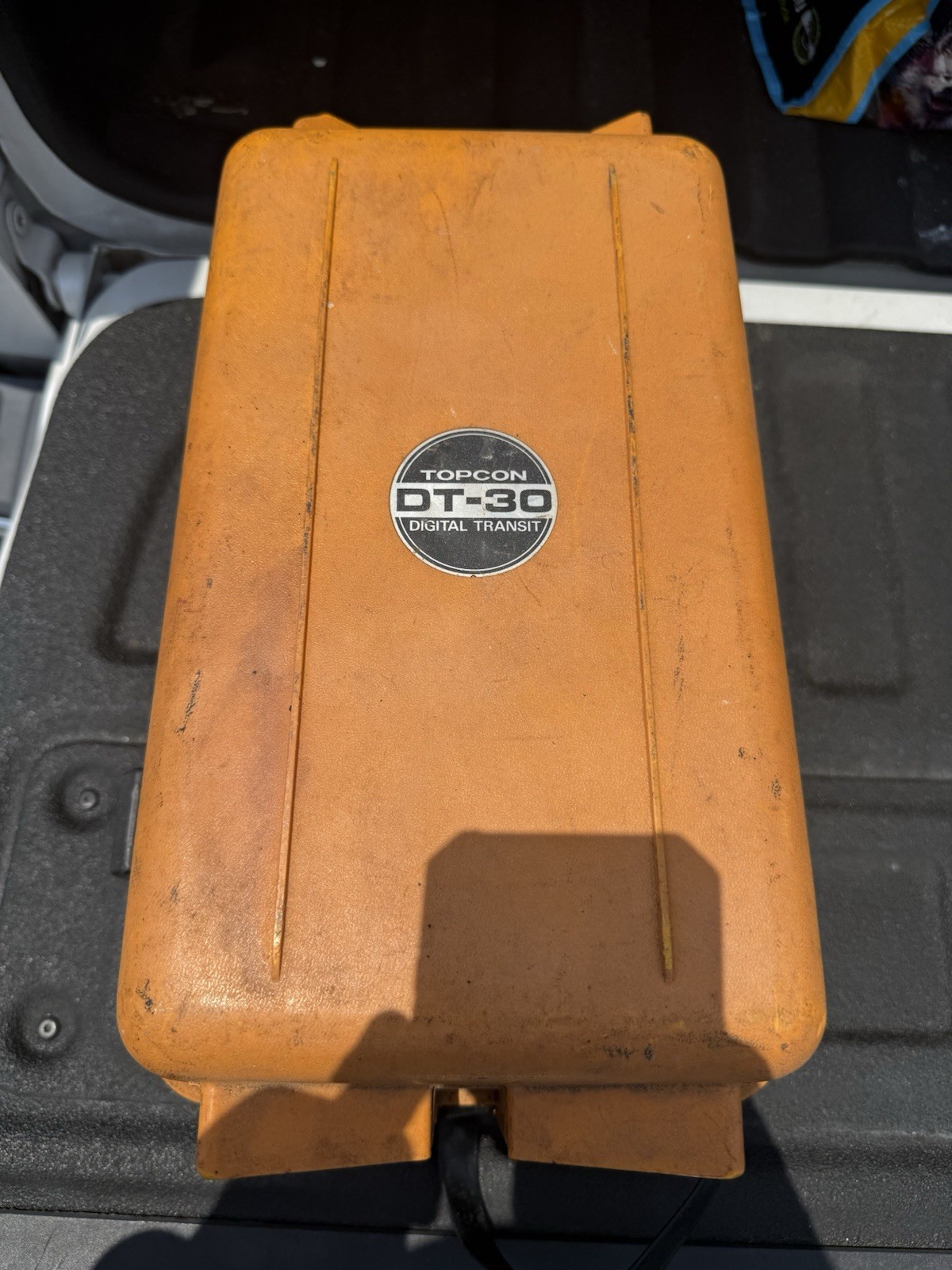 Topcon DT-30 Digital Surveyor Transom with Case Read Untested