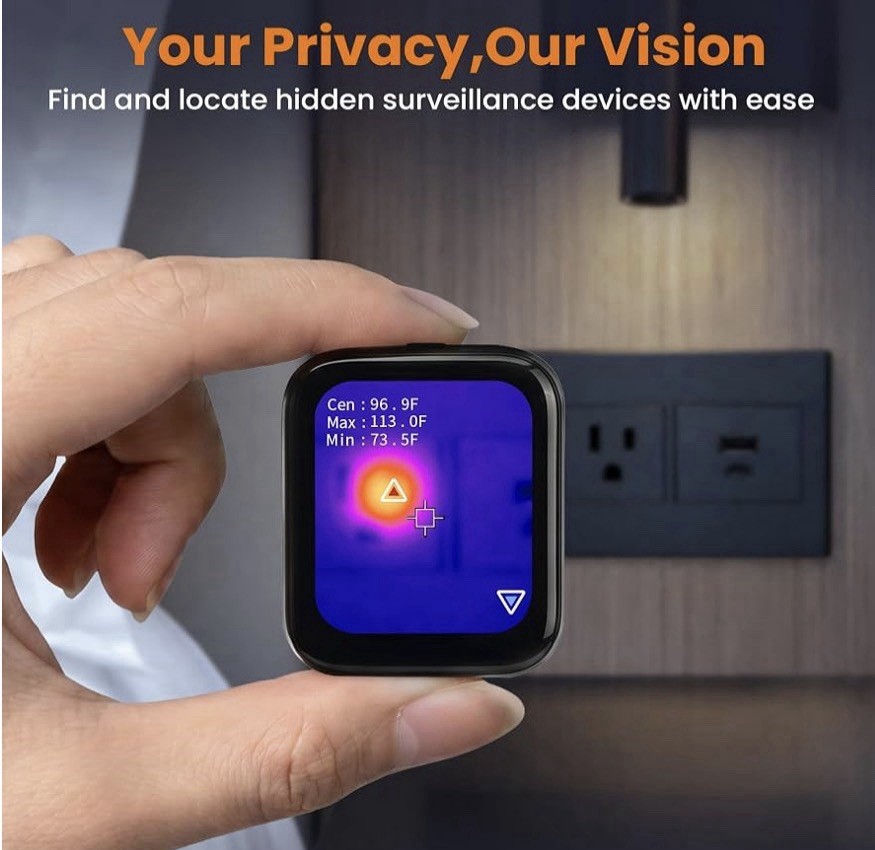 Mini Thermal Camera with Touchscreen, No App Required Small Infrared Imager f…