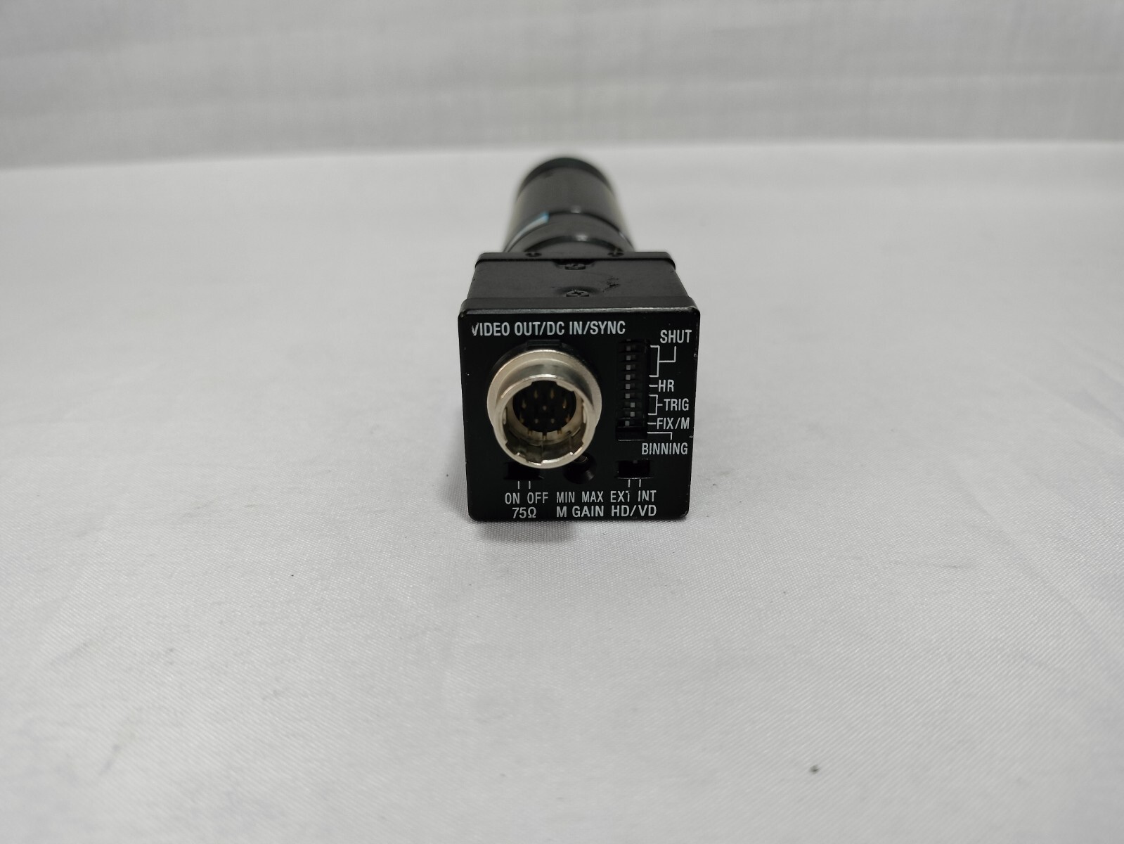 Sony XC-HR50 XCHR50 Industrial CCD Camera w/ MA707-F0-004 Extended Lens