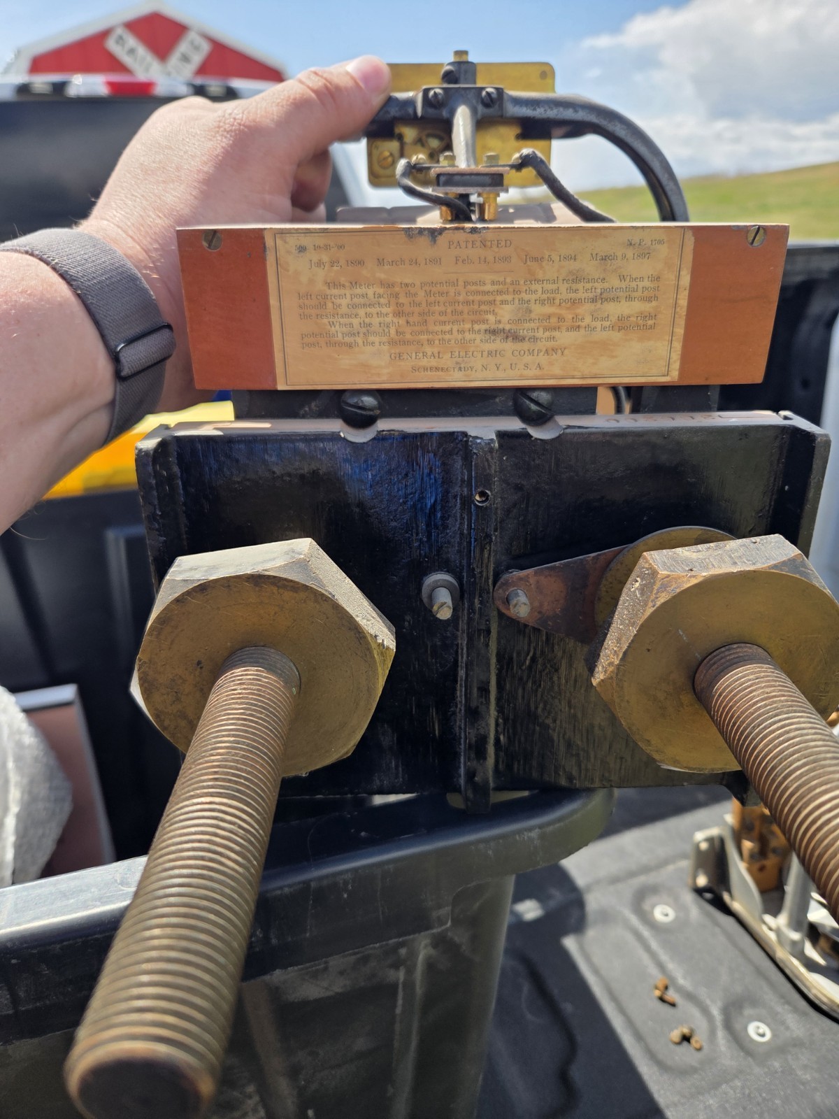1890s Thomson/GE Electric Single Phase Meter