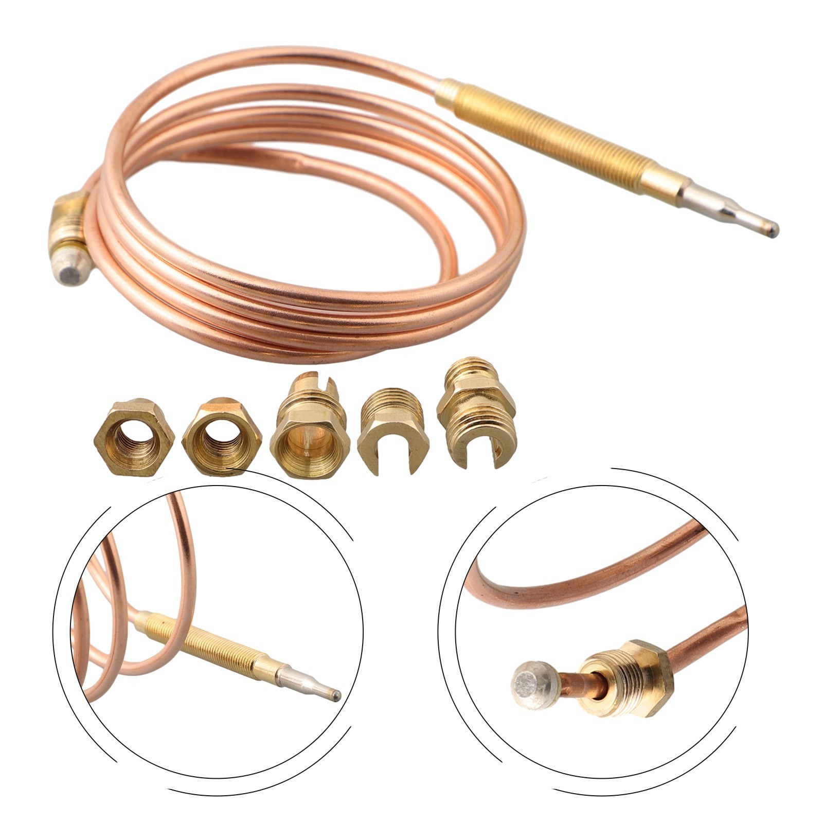 Sturdy and Reliable Thermocouple Replacement for Gas Furnaces 36in Length