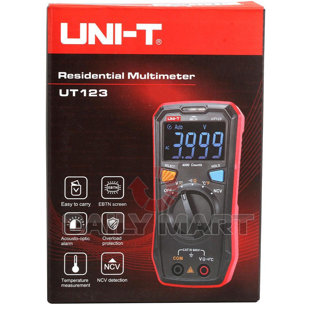 New In Box UNI-T UT123 Digital Multimeter