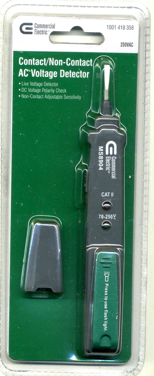 NEW Commercial Electric 70 250 AC Voltage Tester/Continuity DETECTION TOOL#567