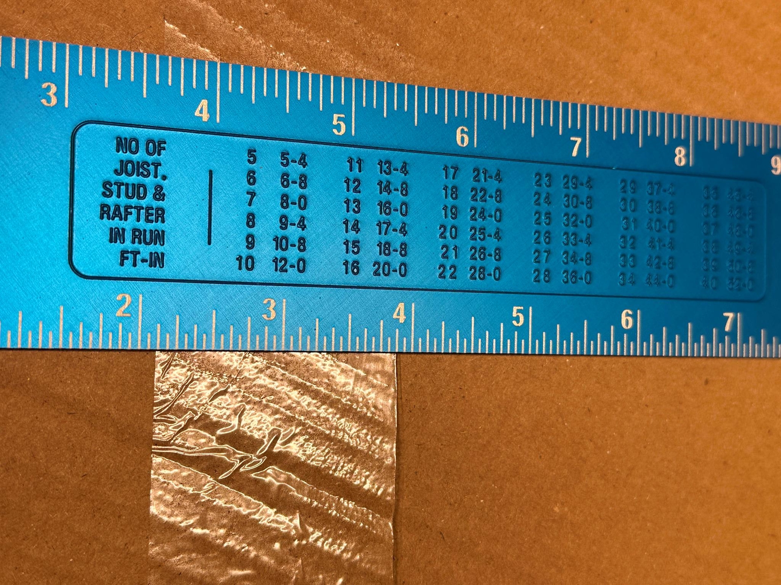 5x Pack Lot Empire True Blue 16″ x 24″ Hi-Vis Laser Etched Framing Square 1190
