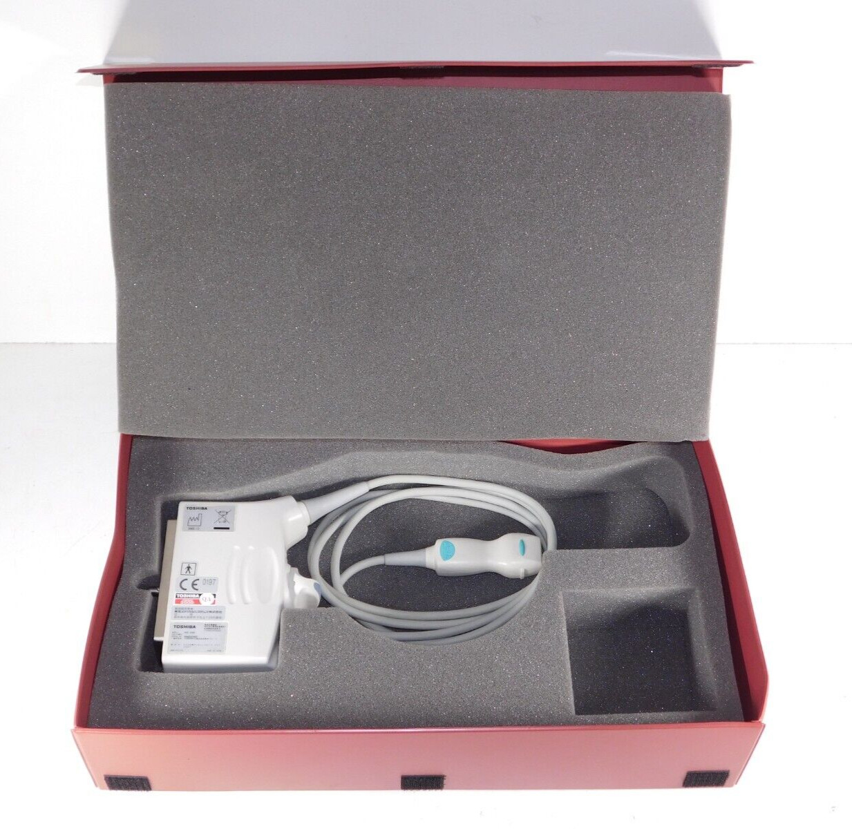 Toshiba PST-25AT 2.5 MHz Phased Array Transducer Probe Unit in Box Case Japan