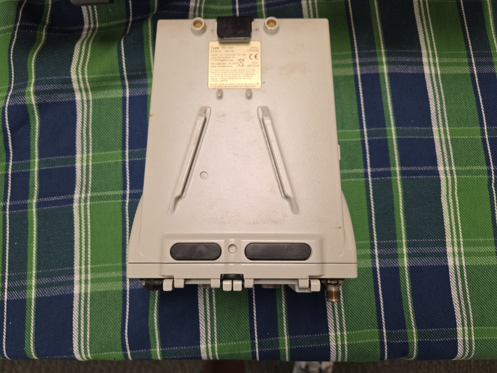 Transport Case Leica System 1200 includes untested 1200 and 1202 GPS Antenna