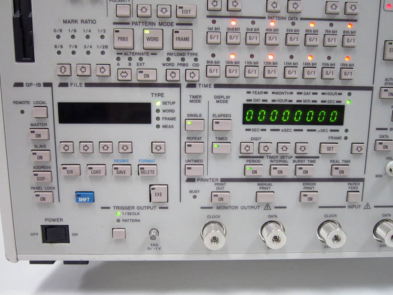 ADVANTEST D3286 12 GB/S ERROR DETECTOR OPTION 70