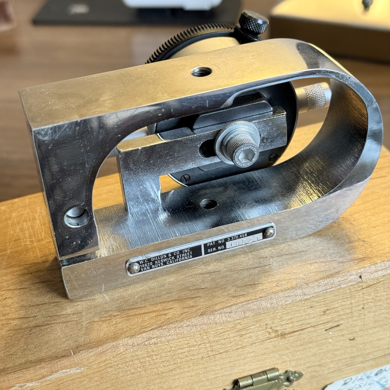 Dillon Force Gauge Tensile Model 25lb Capacity 1/4lb Divisions
