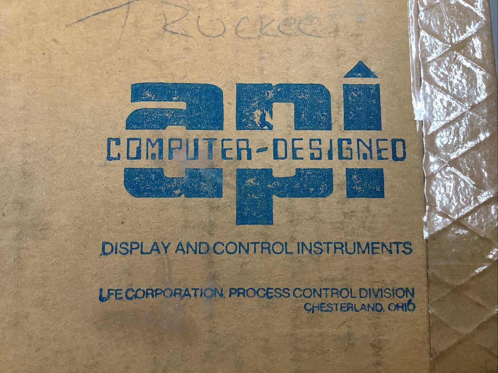 LFE API 38-2109-7502 Crompton Compack IV Controller 20A Ammeter (R7)