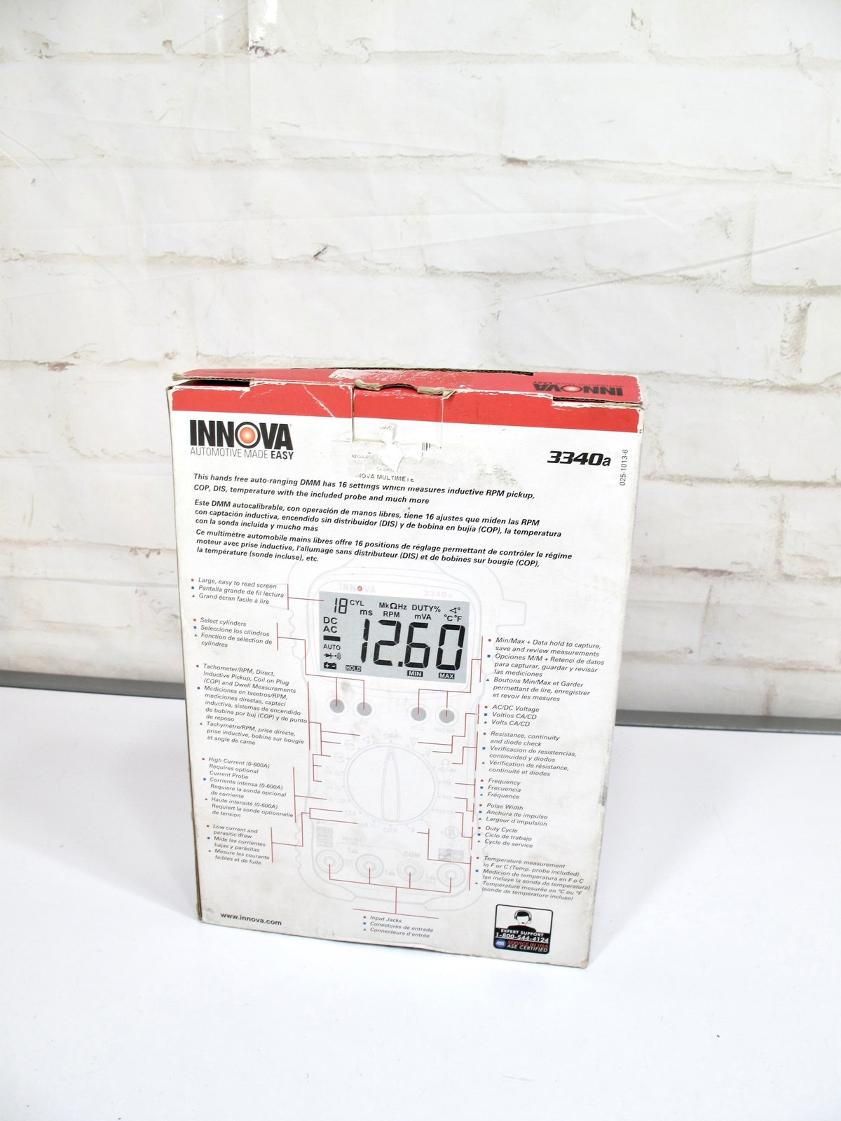 Innova 3340a Professional Automotive DMM Digital Multimeter